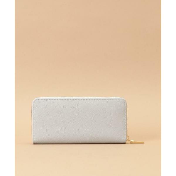 サマンサタバサ　ポムディスポワール バイカラーラウンドジップ長財布 Pomme d'espoir ポムディスポワール バイカラーラウンドジップ長