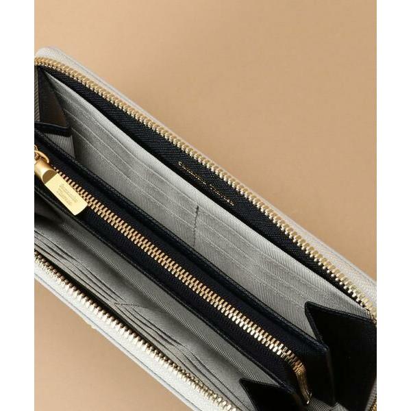 サマンサタバサ　ポムディスポワール バイカラーラウンドジップ長財布 Pomme d'espoir ポムディスポワール バイカラーラウンドジップ長