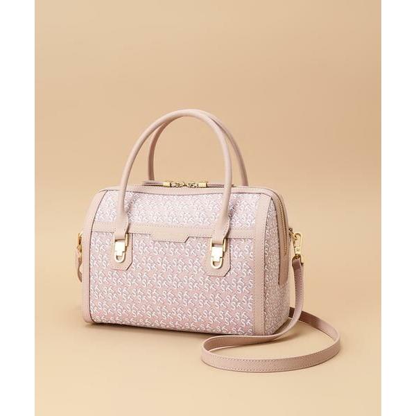 LOUIS VUITTON◇キーポル55_モノグラム・キャンバス_BRW/PVC/BRW LOUIS