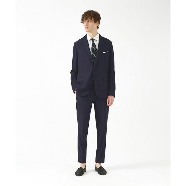 【美品】DESIGNWORKS セットアップ　メッシュ　ネイビー L相当　伸縮性 DESIGNWORKS（デザインワークス） 【セットアップ対応】メッシュ