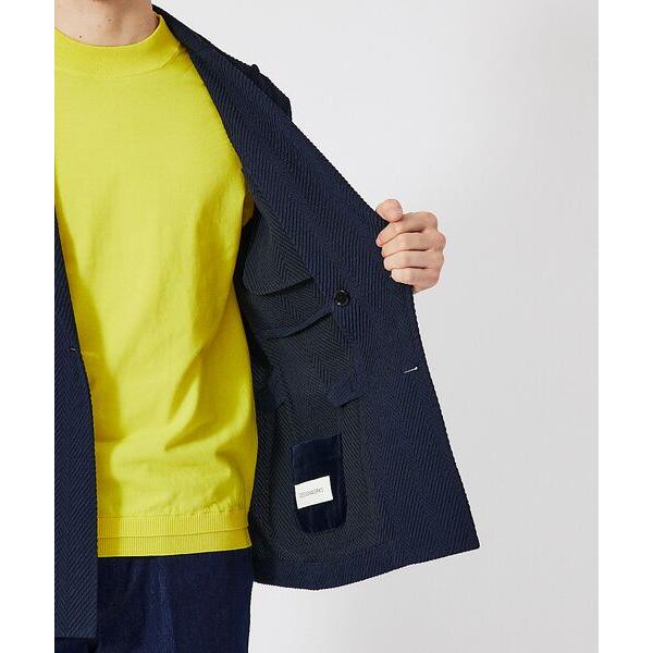 DESIGNWORKS / デザインワークス 【MARZOTTO】ウール ジャガード ダブルジャケットの画像