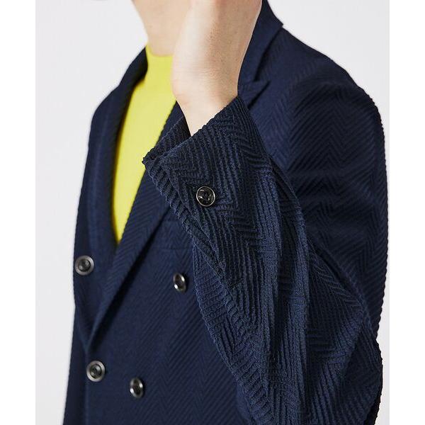 DESIGNWORKS / デザインワークス 【MARZOTTO】ウール ジャガード ダブルジャケットの画像