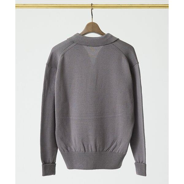 DESIGNWORKS / デザインワークス 【Tutto / トゥット】長袖 スキッパーポロ / Relax Skipper_3