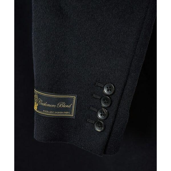 DESIGNWORKS（デザインワークス） 【カシミヤミックス】チェスター