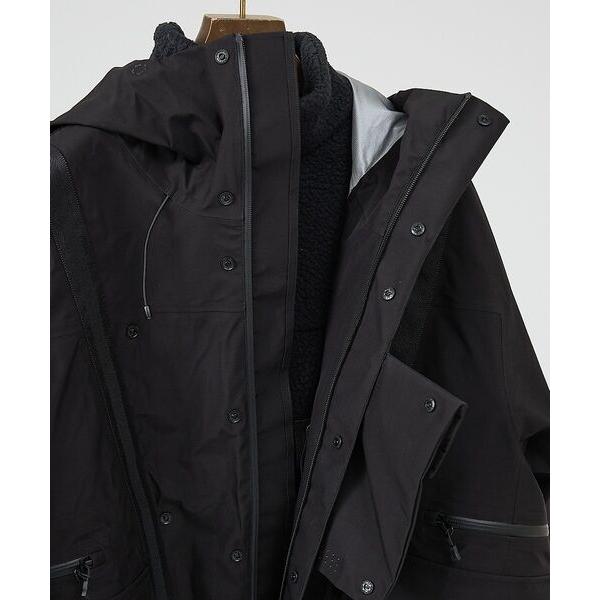 DESIGNWORKS / デザインワークス 【D-VEC×ALMOSTBLACK】GORE-TEX マウンテンパーカーの画像