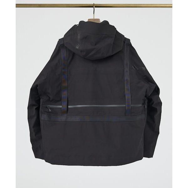 DESIGNWORKS / デザインワークス 【D-VEC×ALMOSTBLACK】GORE-TEX マウンテンパーカーの画像
