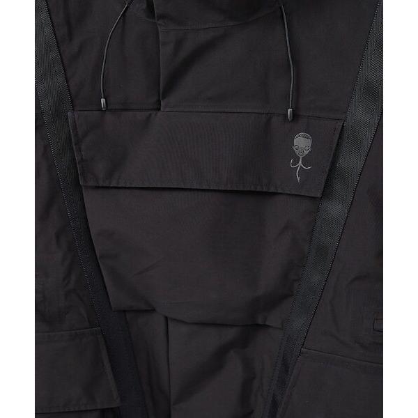 DESIGNWORKS / デザインワークス 【D-VEC×ALMOSTBLACK】GORE-TEX マウンテンパーカーの画像