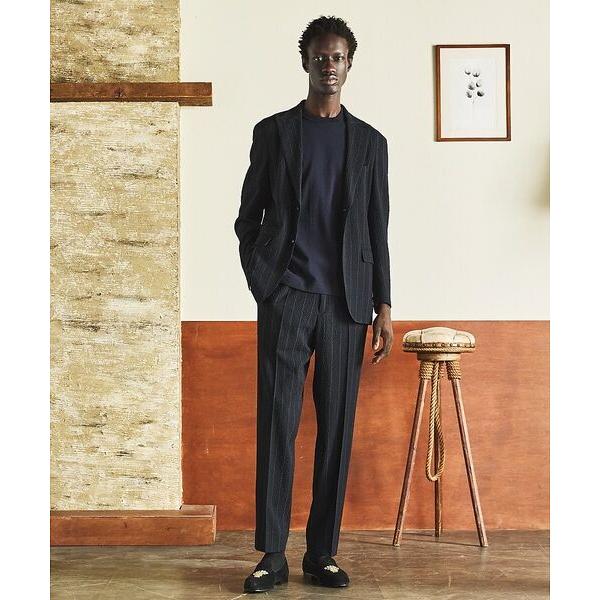 DESIGNWORKS / デザインワークス 【26S/S】ウールストレッチサッカーピークドラペルジャケット / セットアップの画像