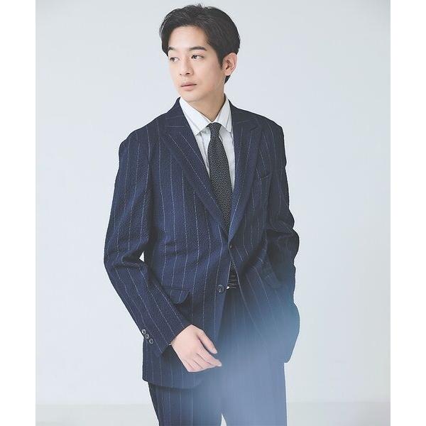 DESIGNWORKS / デザインワークス 【26S/S】ウールストレッチサッカーピークドラペルジャケット / セットアップの画像