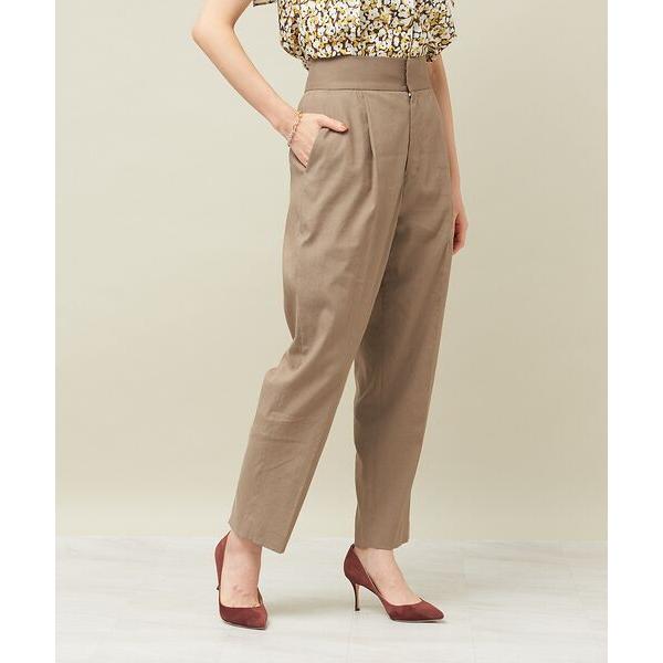 DESIGNWORKS / デザインワークス ビスコースリネンストレッチ パンツ