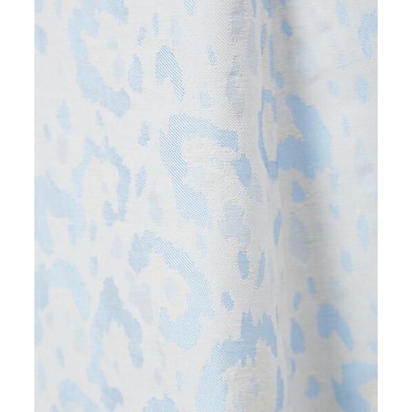 DESIGNWORKS / デザインワークス レオパードジャガードフレアスカート 2cm，ヒップ サイズ 5cmサイズ