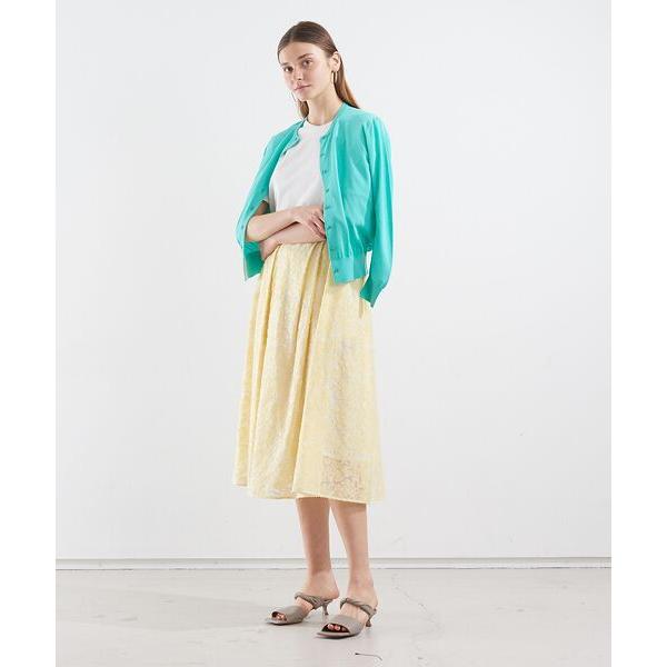 DESIGNWORKS / デザインワークス カットジャガードフレアスカート  