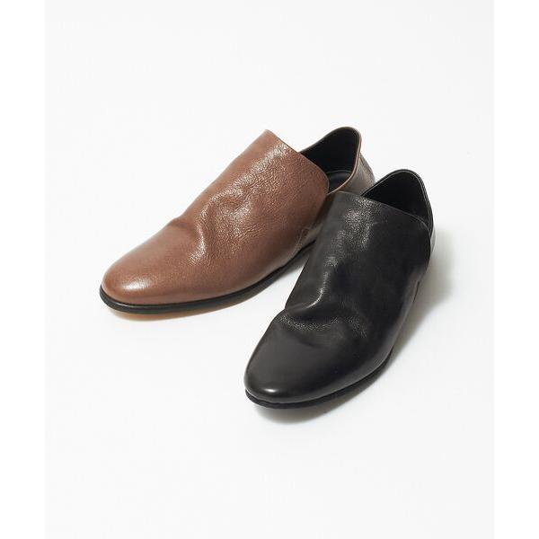 【2026年1月8日以降の発送予定】 alfredoBANNISTER / アルフレッド・バニスター レザースリッポン 【J1991300913】(11880円)