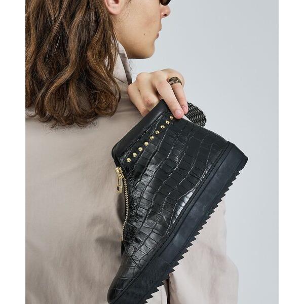 alfredoBANNISTER（アルフレッドバニスター） 【LEON別注】クロコ型