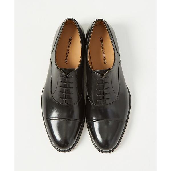 alfredoBANNISTER / アルフレッド・バニスター 【GENERAL&ORDINARY】内羽根ストレートチップシューズの画像