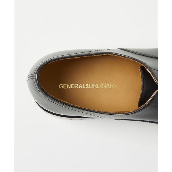 alfredoBANNISTER / アルフレッド・バニスター 【GENERAL&ORDINARY】内羽根ストレートチップシューズの画像