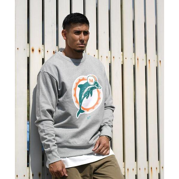5351プール・オム（5351POUR LES HOMMES）/【5/】NFL DOLPHINS スウェットシャツ 5351 POUR LES HOMMES 5351POUR LES HOMMES / 5351プール・オム 【5