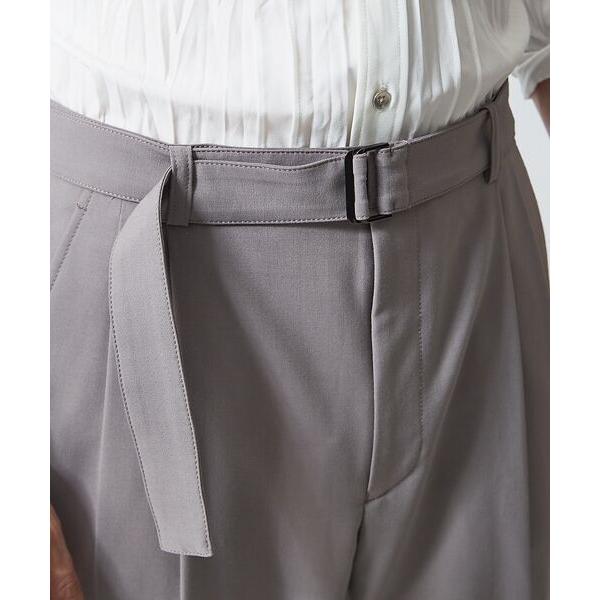【新品】5351　ベルテッド テーパード パンツ　グレー 5351 POUR LES HOMMES 5351POUR LES HOMMES / 5351プール・オム