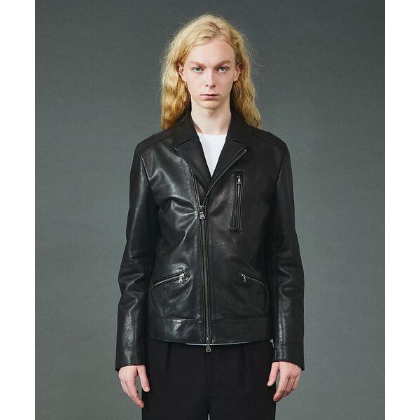 5351プール・オム（5351POUR LES HOMMES）/セミダブル レザージャケット 5351 POUR LES HOMMES 5351POUR LES HOMMES / 5351プール・オム