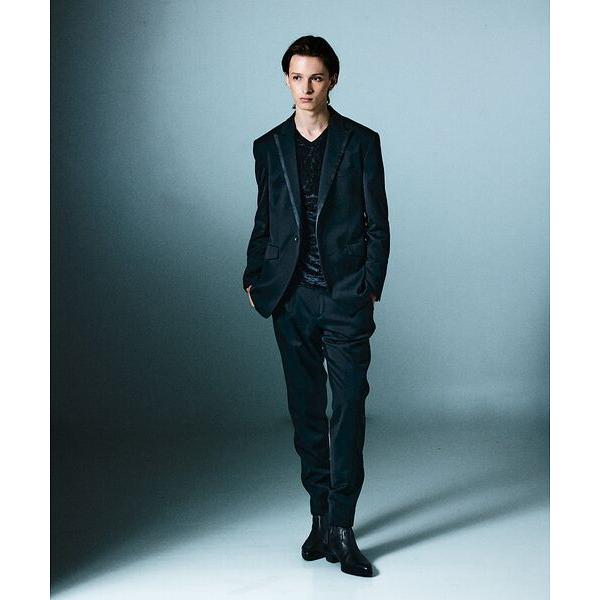 美品 5351プールオム ジャケット パンツ セットアップ スーツ ブラック L 5351 POUR LES HOMMES 5351POUR LES HOMMES / 5351プール・オム