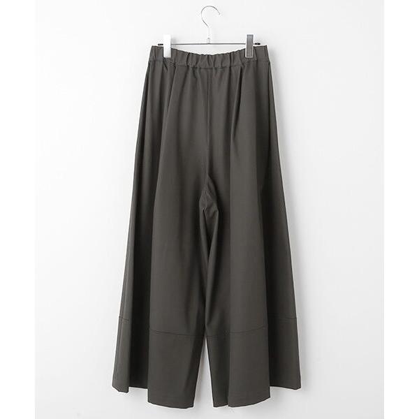 PLAIN PEOPLE / プレインピープル 強撚ツイルタックワイドパンツ  