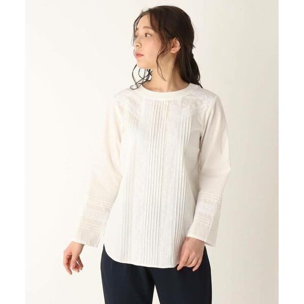 Laura ローラ レディースファッション Ashley ローラ アシュレイ レースピンタックブラウス タカシマヤファッションスクエア トップス 通販 洗える