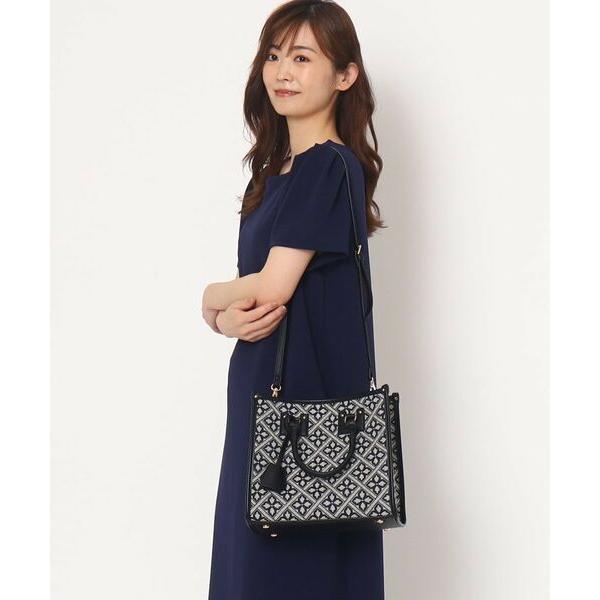 LAURA ASHLEY / ローラ アシュレイ ミスタージョーンズ柄 ジャカードトート M｜selectsquare｜11