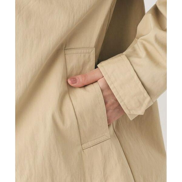 AEWEN MATOPH / スタンドカラー/ドルマンスリーブコート/38/コットン/ベージュ/無地/8725-699-0013 AEWEN MATOPH◇スタンドカラー/ドルマンスリーブコート/38/コットン