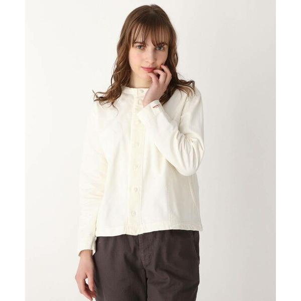 Laura Ashley ローラ トップス アシュレイ タカシマヤファッションスクエア レディースファッション ロゴ刺繍入りバンドカラーシャツ