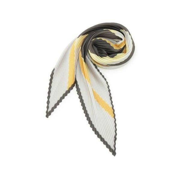 Its 039 Demo イッツデモ プリーツスカーフカラーブロック オンライン限定商品