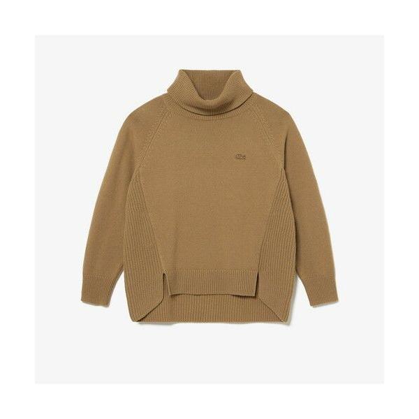 LACOSTE（ラコステ） ミドルゲージタートルネックニットセーター