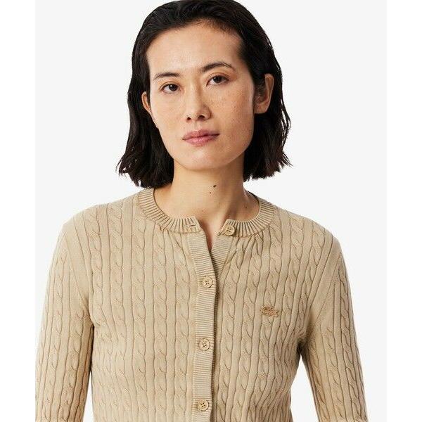 LACOSTE（ラコステ） ケーブルニットカーディガン : タカシマヤ 