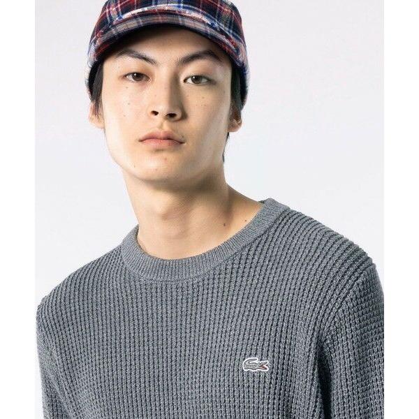 LACOSTE（ラコステ） ヘザーカラーリングワッフルニット / メランジ