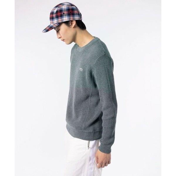 LACOSTE（ラコステ） ヘザーカラーリングワッフルニット / メランジ