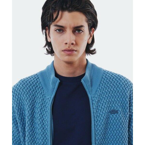 LACOSTE（ラコステ） バスケットニット ダブルジップ ドライバーズ