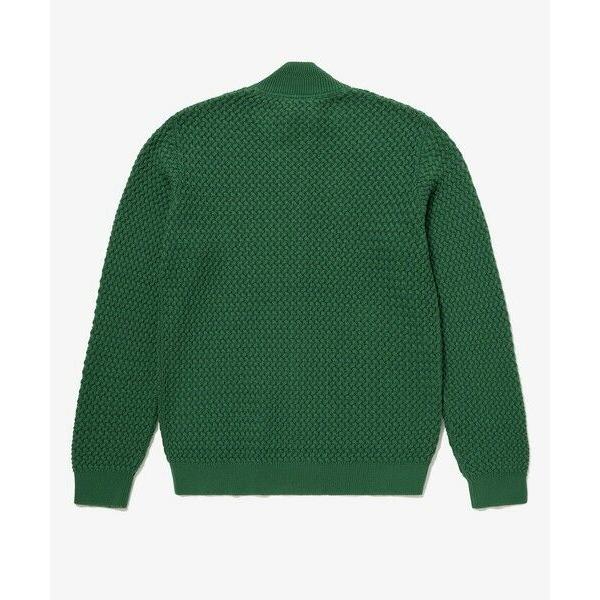 LACOSTE（ラコステ） バスケットニット ダブルジップ ドライバーズ