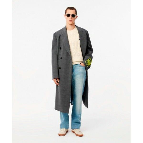 LACOSTE（ラコステ） ミドルゲージ ウールケーブルニット : タカシマヤ