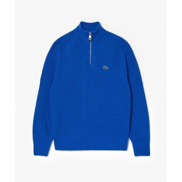 LACOSTE / ラコステ エッセンシャルハーフジップウールセーター