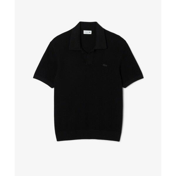 LACOSTE（ラコステ） オープンカラーワッフルニット : タカシマヤ