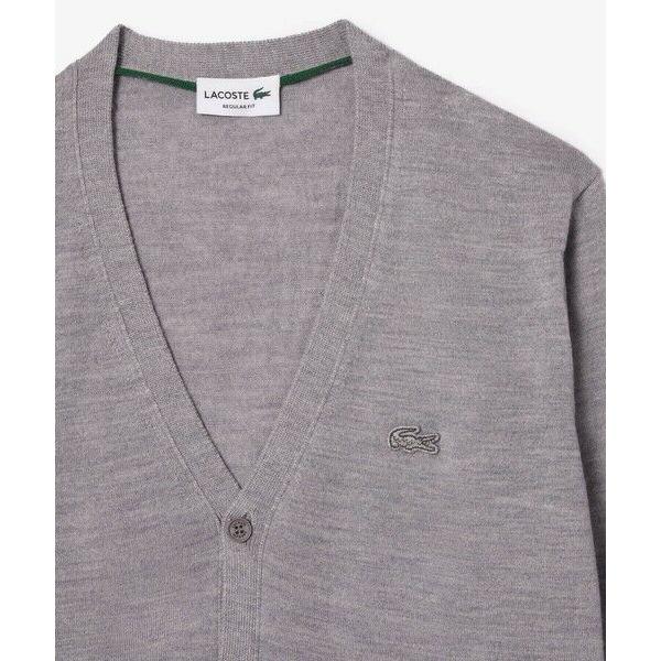 LACOSTE（ラコステ） エッセンシャルメリノウールカーディガン