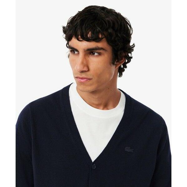 LACOSTE（ラコステ） エッセンシャルメリノウールカーディガン 
