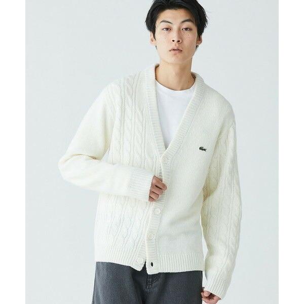LACOSTE（ラコステ） アシンメトリーVネックカーディガン : タカシマヤ