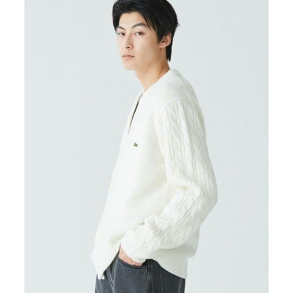 LACOSTE（ラコステ） アシンメトリーVネックカーディガン : タカシマヤ