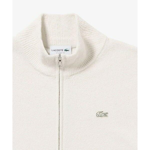 LACOSTE（ラコステ） ブークレー スタンドジップニットカーディガン