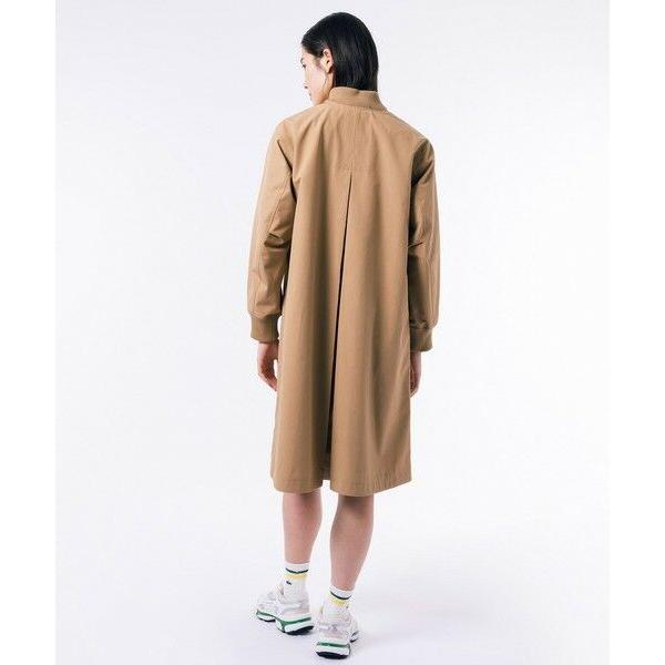 LACOSTE ラコステ 50/3 ロングコート Lサイズ LACOSTE（ラコステ） フード脱着可 撥水ナイロン スタンドカラー