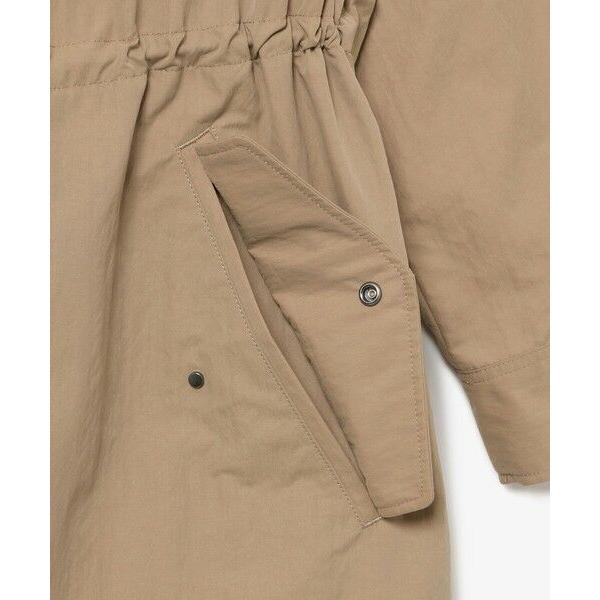 LACOSTE（ラコステ） フード脱着可 撥水ナイロン スタンドカラー