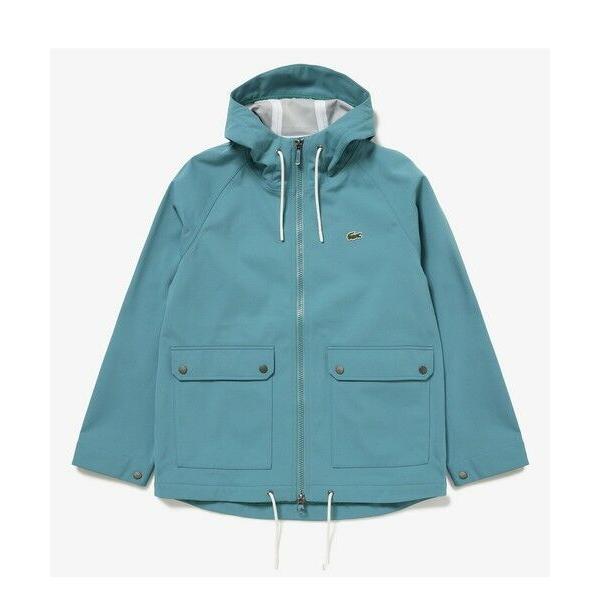 未使用級 ラコステ 透湿 防風 防水 マリンパーカー ジャケット US Mサイズ LACOSTE（ラコステ） 透湿・防風・防水マリンパーカ : タカシマヤ