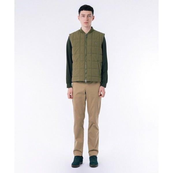 LACOSTE（ラコステ） 撥水 防風 2WAY 袖 着脱可 キルティング ナイロン