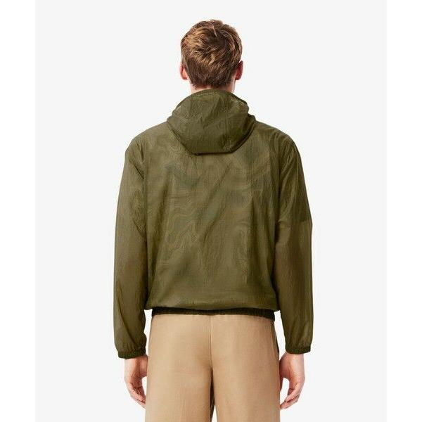 LACOSTE（ラコステ） ワッシャーナイロンパッカブルフードジャケット