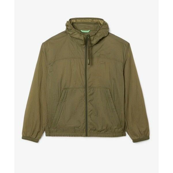 LACOSTE（ラコステ） ワッシャーナイロンパッカブルフードジャケット